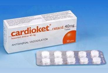 CARDIOKET RETARD 40 MG 50 TABLET